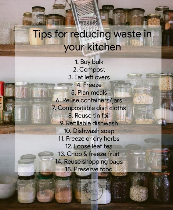 Tips to reduce waste in your kitchen