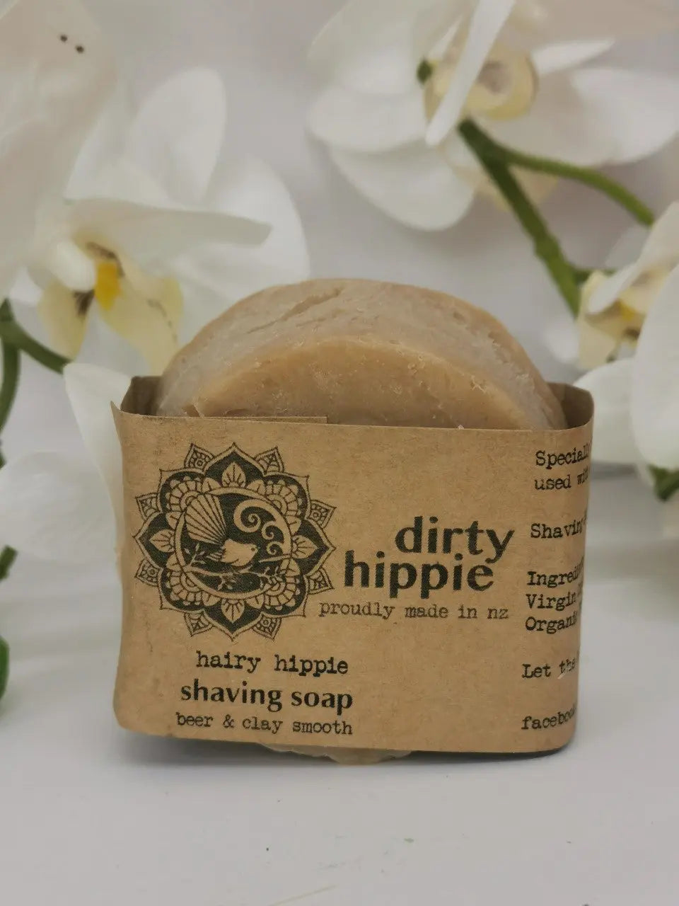 Dirty Hippie- Beer, Clay & Pine Shaving Soap, Manly As! Eko Hub