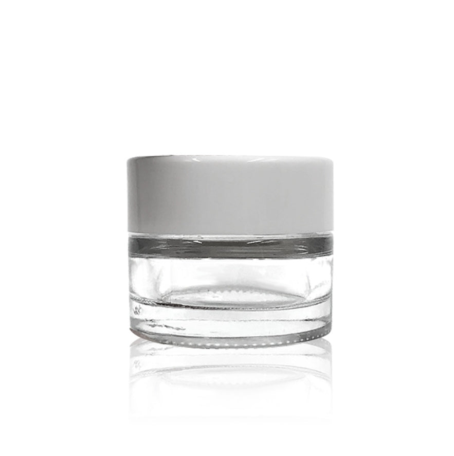 15ml Small Flint Cream Jar With Lid Eko Hub