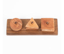 Load image into Gallery viewer, Trade Aid - Wooden Shape Stacker Eko Hub