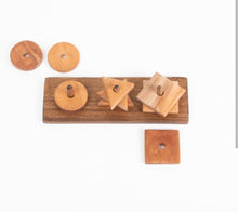 Load image into Gallery viewer, Trade Aid - Wooden Shape Stacker Eko Hub