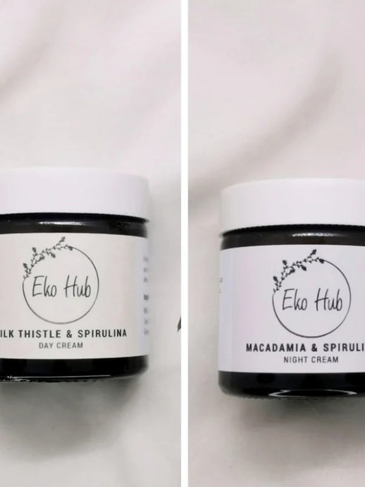 Eko hub - Spirulina Day & Night Cream Bundle (Normal /Dry /Acne prone) Eko hub