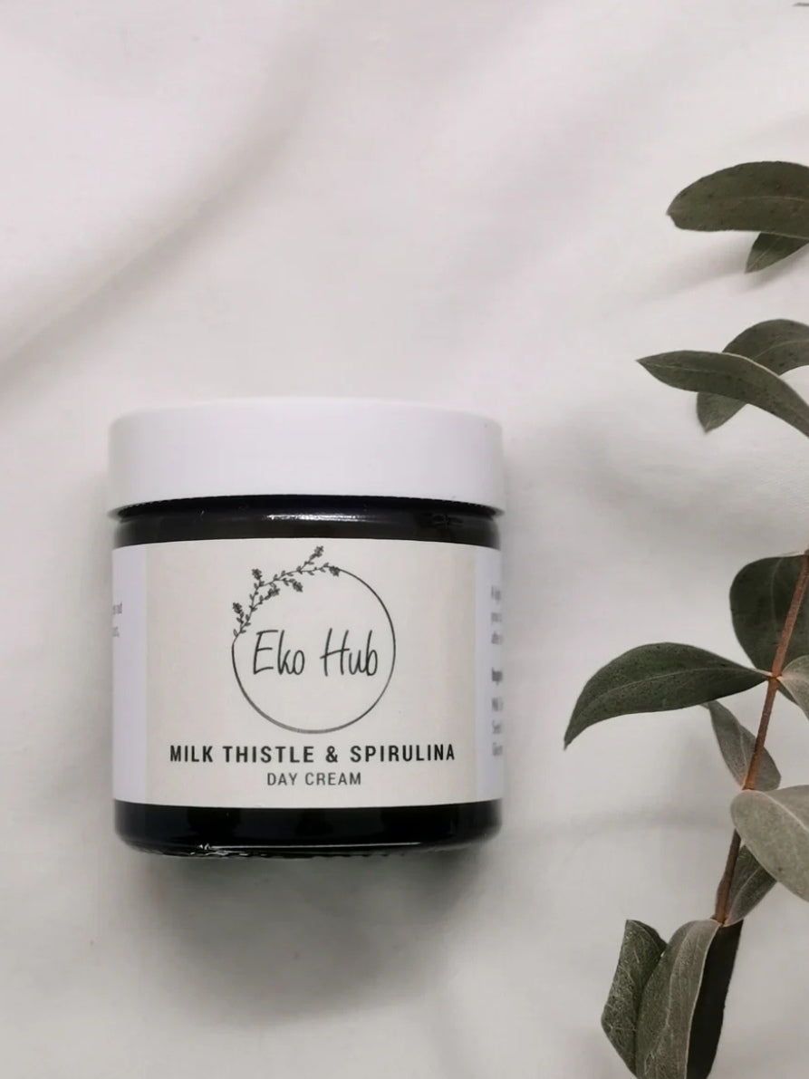 Eko Hub - Milk Thistle & Spirulina Day Cream (Normal / Acne Prone / Combination) Eko hub